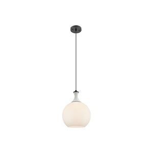 Astor - 1 Light Cord Hung Mini Pendant-13.75 Inch Tall and 10 Inch Wide - 1373944