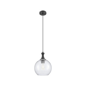 Astor - 1 Light Cord Hung Mini Pendant-13.75 Inch Tall and 10 Inch Wide - 1373944