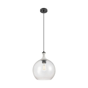 Astor - 1 Light Cord Hung Rope Mini Pendant-15.5 Inch Tall and 12 Inch Wide - 1373918