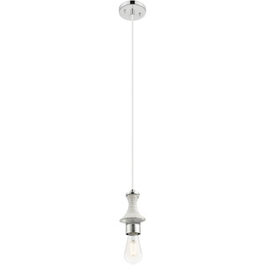 Astor - 1 Light Cord Rope Mini Pendant-6.63 Inch Tall and 3.5 Inch Wide - 1424161