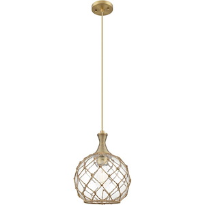 Astor - 1 Light Mini Pendant-13.75 Inch Tall and 10 Inch Wide - 1428347