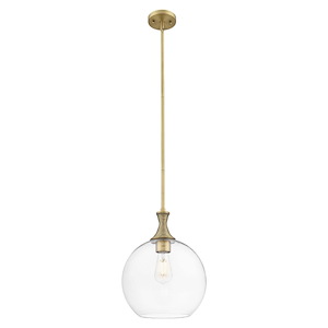 Astor - 1 Light Stem Hung Mini-Pendant-12 Inch Wide and 15.38 Inch Tall - 1372599