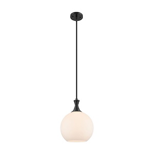Astor - 1 Light Stem Hung Mini Pendant-13.75 Inch Tall and 10 Inch Wide - 1373877