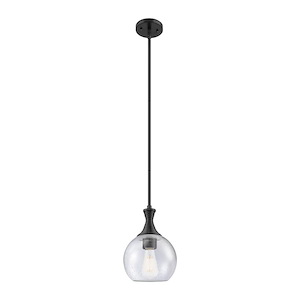 Astor - 1 Light Stem Hung Mini Pendant-11.75 Inch Tall and 8 Inch Wide - 1373878