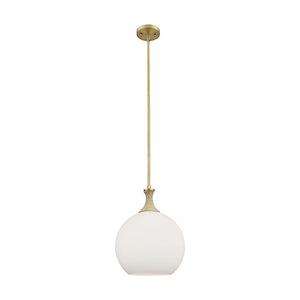 Astor - 1 Light Stem Hung Rope Mini Pendant-15.38 Inch Tall and 12 Inch Wide - 1373926