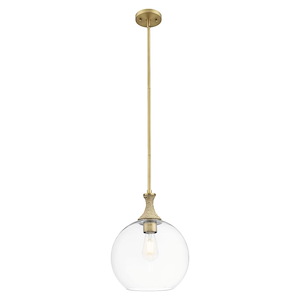 Astor - 1 Light Stem Hung Rope Mini-Pendant-12 Inch Wide and 15.38 Inch Tall - 1372603