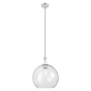 Astor - 1 Light Stem Hung Rope Pendant-14 Inch Wide and 18.38 Inch Tall - 1372604