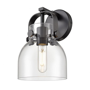Pilaster II Bell - 1 Light Wall Sconce-10.13 Inch Tall and 6.5 Inch Wide - 1291888