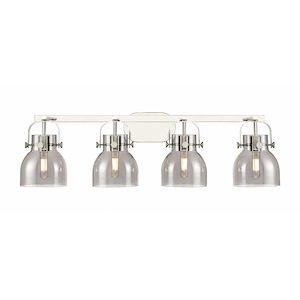 Pilaster II Bell - 4 Light Bath Vanity-10.13 Inch Tall and 36.5 Inch Wide - 1291905