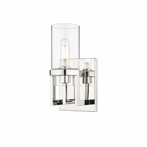 Utopia - 1 Light Wall Sconce In Contemporary Style-11.63 Inches Tall and 6 Inches Wide - 1297692