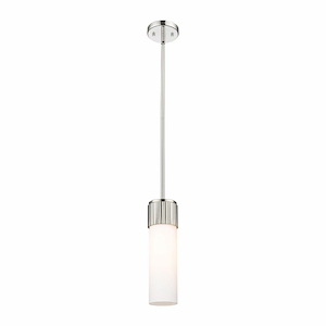 Bolivar - 1 Light Pendant In Industrial Style-13.5 Inches Tall and 4 Inches Wide - 1297686