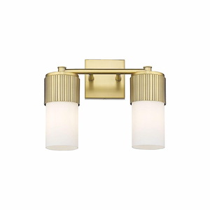Bolivar - 2 Light Bath Vanity In Industrial Style-9.5 Inches Tall and 13.5 Inches Wide - 1297695