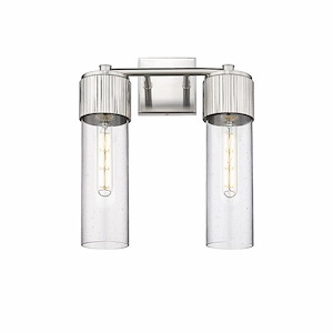 Bolivar - 2 Light Bath Vanity In Industrial Style-16 Inches Tall and 13.5 Inches Wide - 1297616