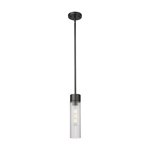 Empire - 1 Light Stem Hung Pendant In Modern Style-12.75 Inches Tall and 3.13 Inches Wide - 1291890