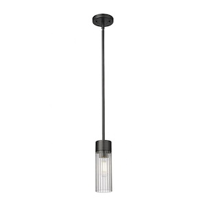 Empire - 1 Light Stem Hung Pendant In Modern Style-9.63 Inches Tall and 3.13 Inches Wide - 1291961