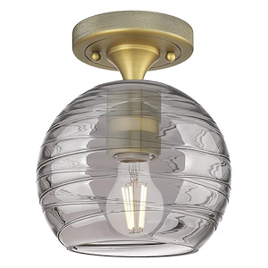 Crown Point - 1 Light Flush Mount-5.88 Inch Wide and 7.63 Inch Tall - 1372608