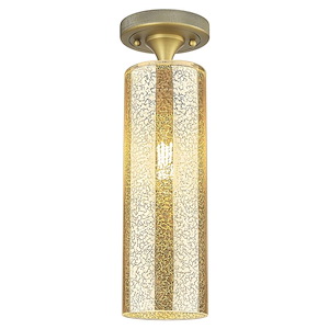 Crown Point - 1 Light Flush Mount In Industrial Style-15 Inches Tall and 4.5 Inches Wide - 1291972