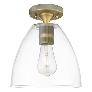 Crown Point - 1 Light Flush Mount-9 Inch Wide and 11 Inch Tall - 1372611