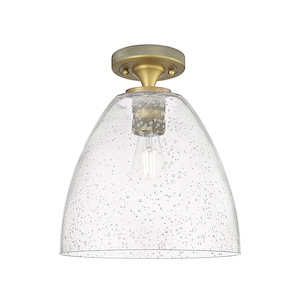 Crown Point - 1 Light Flush Mount-11 Inch Tall and 9 Inch Wide - 1373920