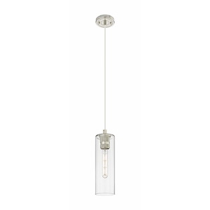 Crown Point - 1 Light Cord Pendant In Industrial Style-13.25 Inches Tall and 4.5 Inches Wide - 1291911