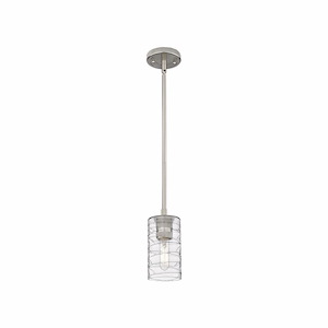 Crown Point - 1 Light Pendant In Industrial Style-8.38 Inches Tall and 4.5 Inches Wide - 1297723