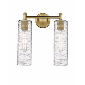 Crown Point - 2 Light Bath Vanity In Industrial Style-15.5 Inches Tall and 13.88 Inches Wide - 1291998