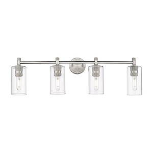 Crown Point - 4 Light Bath Vanity-10.5 Inch Tall and 33.88 Inch Wide - 1291980