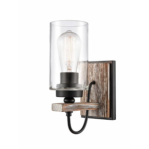 Paladin - 1 Light Wall Sconce In Farmhouse Style-11.25 Inches Tall and 4.5 Inches Wide - 1289308