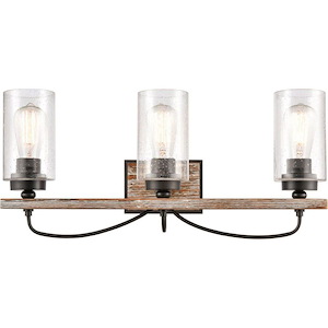 Paladin - 3 Light Bath Vanity-11.25 Inch Tall and 24.38 Inch Wide - 1428360