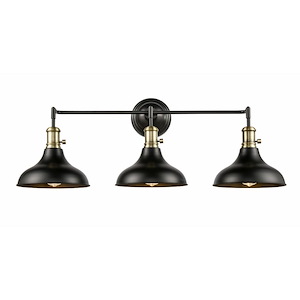Metro - 3 Light Bath Vanity In Traditional Style-13.63 Inches Tall and 36.63 Inches Wide - 1289342