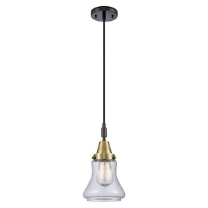 Bellmont - 1 Light Cord Hung Mini Pendant-6.5 Inch Wide and 11.13 Inch Tall - 1372632