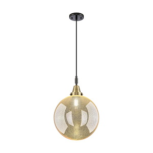 Beacon - 1 Light Cord Hung Mini Pendant-16.13 Inch Tall and 12 Inch Wide - 1373690