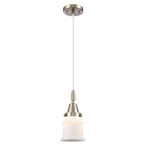 Canton - 1 Light Cord Hung Mini Pendant-5.25 Inch Wide and 11.13 Inch Tall - 1372631