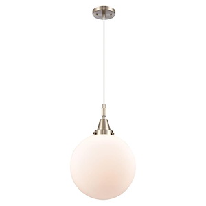 Beacon - 1 Light Cord Hung Mini Pendant-12 Inch Wide and 16.13 Inch Tall - 1372634