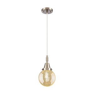 Beacon - 1 Light Cord Hung Mini Pendant-10.63 Inch Tall and 6 Inch Wide - 1373995