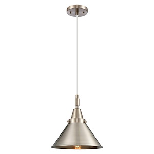 Briarcliff - 1 Light Cord Hung Mini Pendant-10 Inch Wide and 11.13 Inch Tall - 1372642
