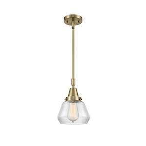 Fulton - 1 Light Stem Mini Pendant-10.13 Inch Tall and 7 Inch Wide - 1423825