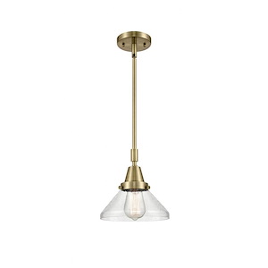Halophane - 1 Light Mini Pendant-9.13 Inch Tall and 8.5 Inch Wide - 1423835