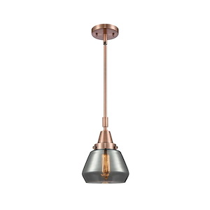 Fulton - 1 Light Stem Mini Pendant-10.13 Inch Tall and 7 Inch Wide - 1423926