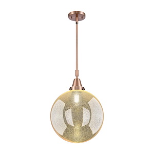 Beacon - 1 Light Stem Hung Mini Pendant-16.13 Inch Tall and 12 Inch Wide - 1373755