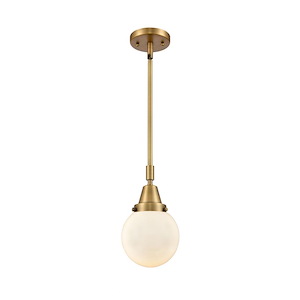 Beacon - 1 Light Stem Hung Mini Pendant-10.63 Inch Tall and 6 Inch Wide - 1289343