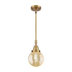 Beacon - 1 Light Stem Hung Mini Pendant-10.63 Inch Tall and 6 Inch Wide - 1374060