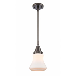 Bellmont - 1 Light Stem Hung Mini Pendant In Industrial Style-11.13 Inches Tall and 6.5 Inches Wide - 1289373