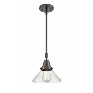 Halophane - 1 Light Mini Pendant-9.13 Inch Tall and 8.5 Inch Wide - 1423840