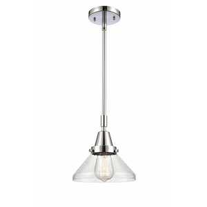 Halophane - 1 Light Mini Pendant-9.13 Inch Tall and 8.5 Inch Wide - 1423897