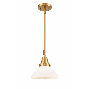 Caden - 1 Light Stem Hung Mini Pendant In Industrial Style-9.13 Inches Tall and 8 Inches Wide - 1289365