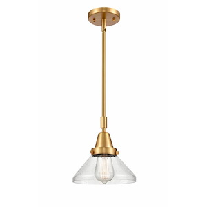 Halophane - 1 Light Mini Pendant-9.13 Inch Tall and 8.5 Inch Wide - 1423868