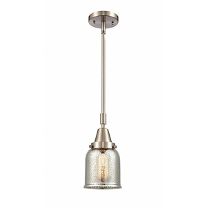 Bell - 1 Light Stem Hung Mini Pendant In Industrial Style-11.13 Inches Tall and 5 Inches Wide - 1289324