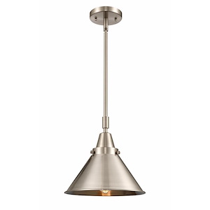 Briarcliff - 1 Light Stem Hung Mini Pendant In Traditional Style-11.13 Inches Tall and 10 Inches Wide - 1289325