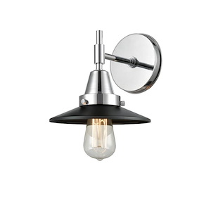 Railroad - 1 Light Wall Sconce-7.25 Inches Tall and 8 Inches Wide - 1289362
